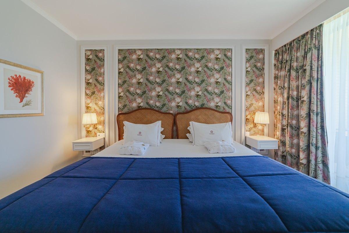 Hotel Solverde Spa And Wellness Center Vila Nova de Gaia Dış mekan fotoğraf A bedroom at the hotel